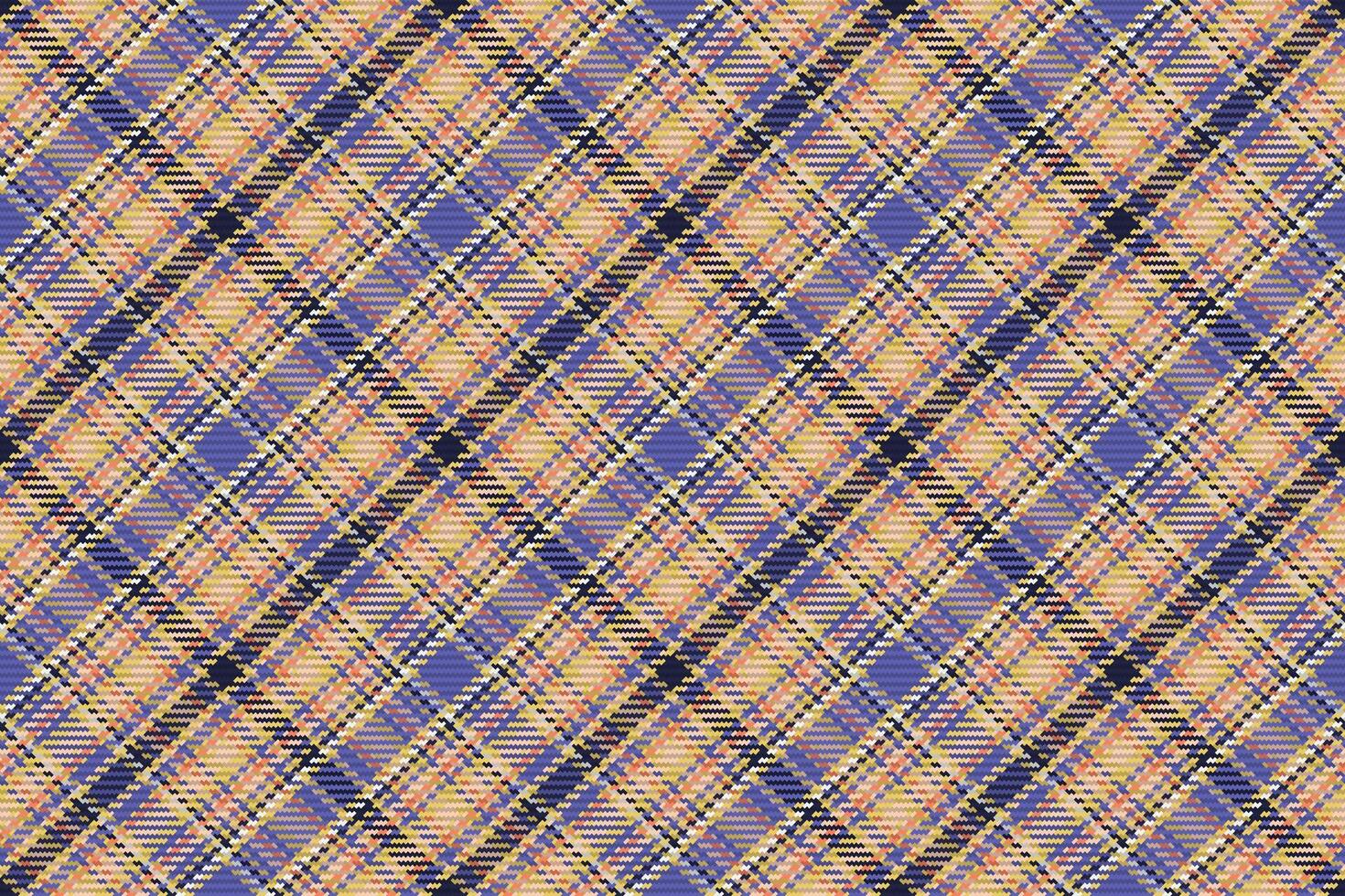 Seamless pattern of scottish tartan plaid. Repeatable background with check fabric texture. backdrop striped textile print. vector