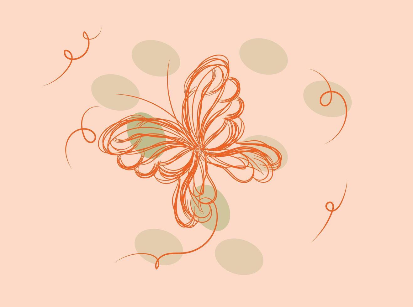 Hand drawn stencil element collection vector