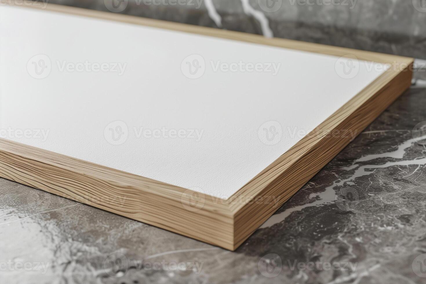 High Quality 3D Render Close-Up Photo Mockup Poster Frame Design