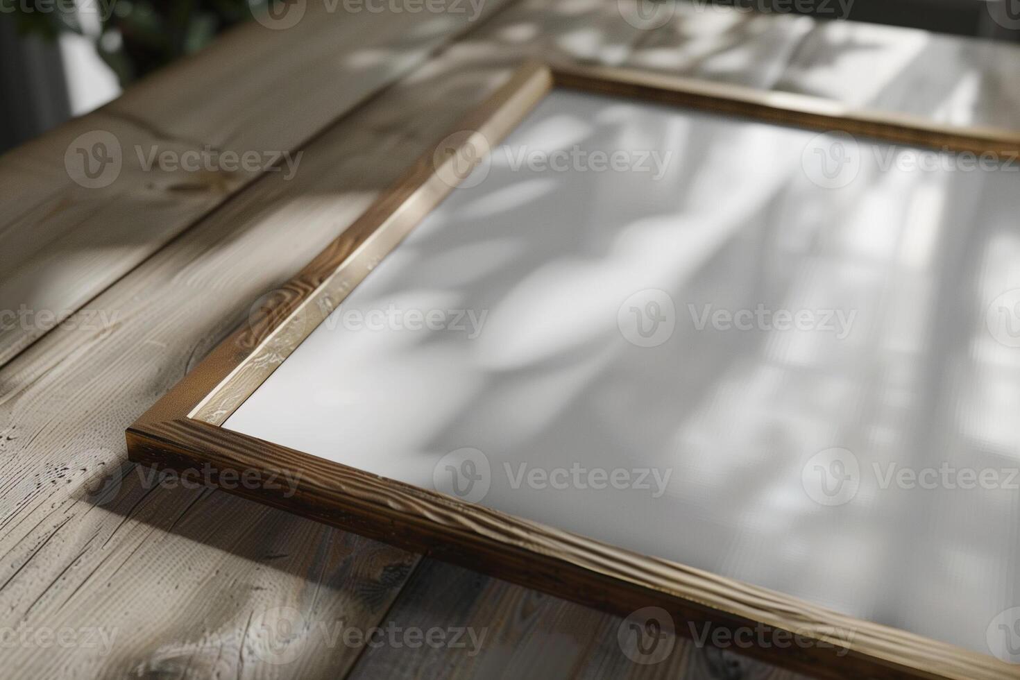 Premium Quality Poster Frame Close Up 3D Rendered Photo Mockup