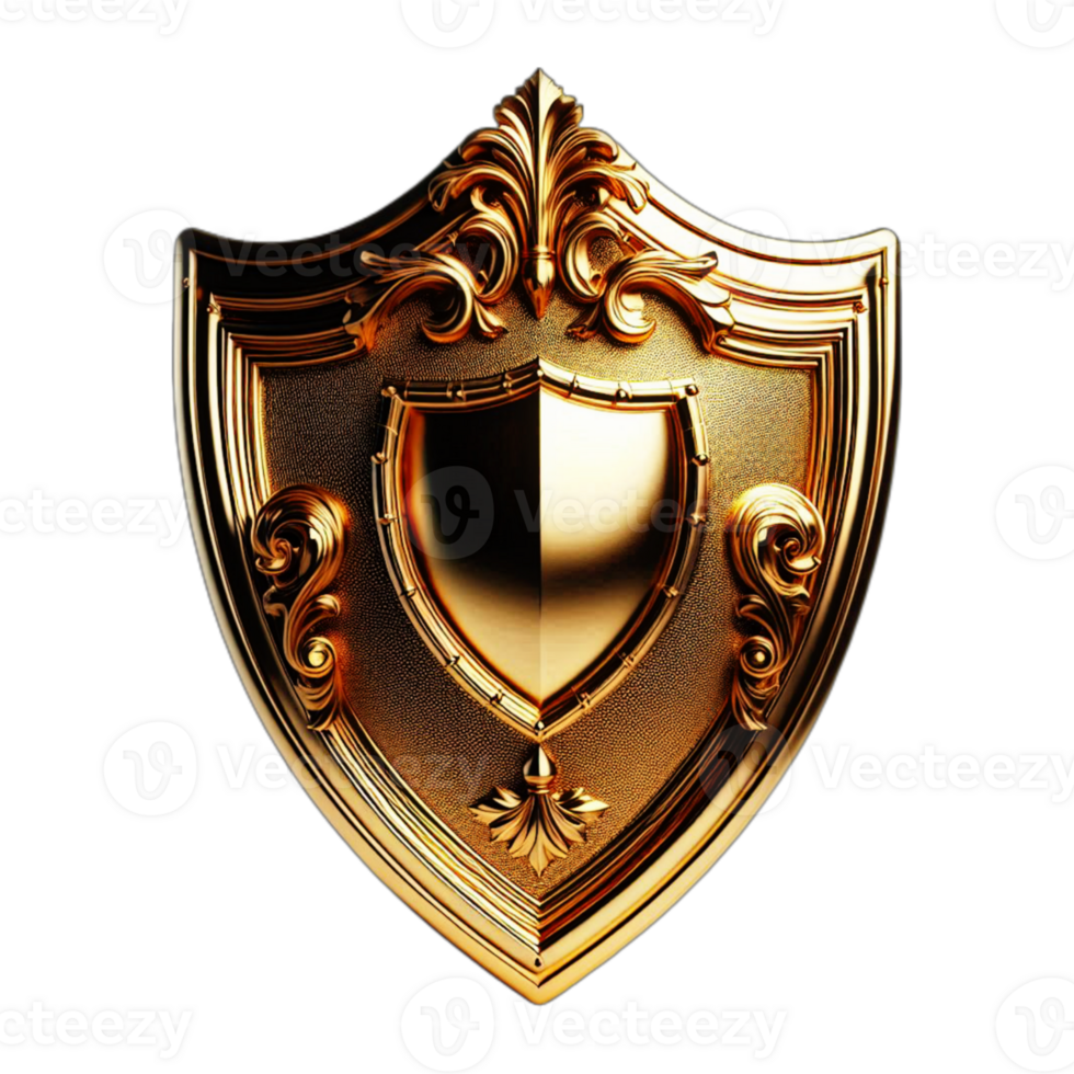 Shield with transparent background png