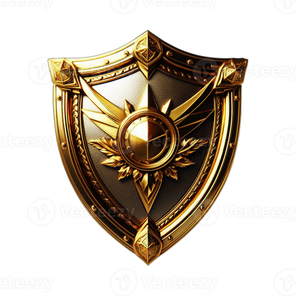 Shield with transparent background png