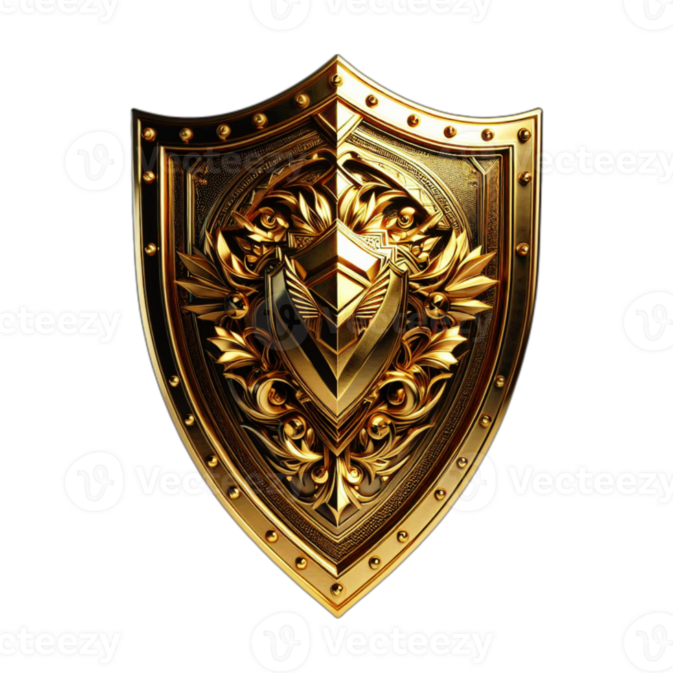 Shield with transparent background png