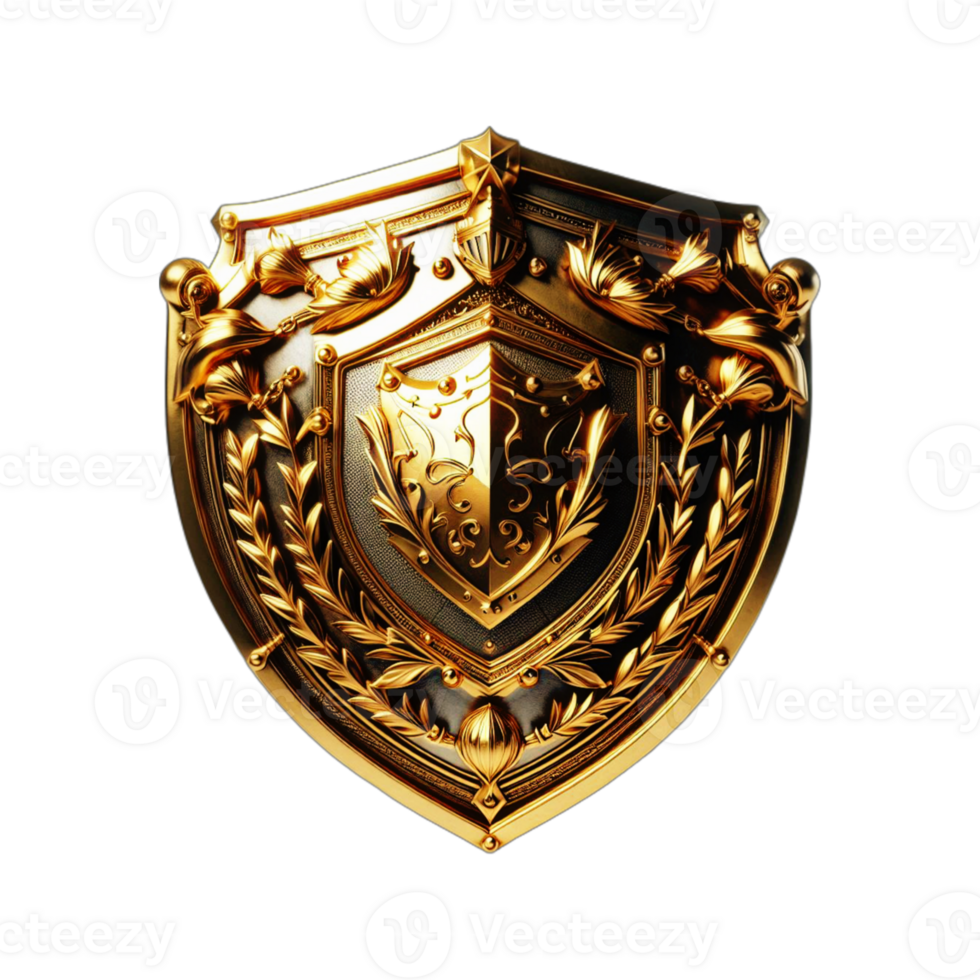 Shield with transparent background png