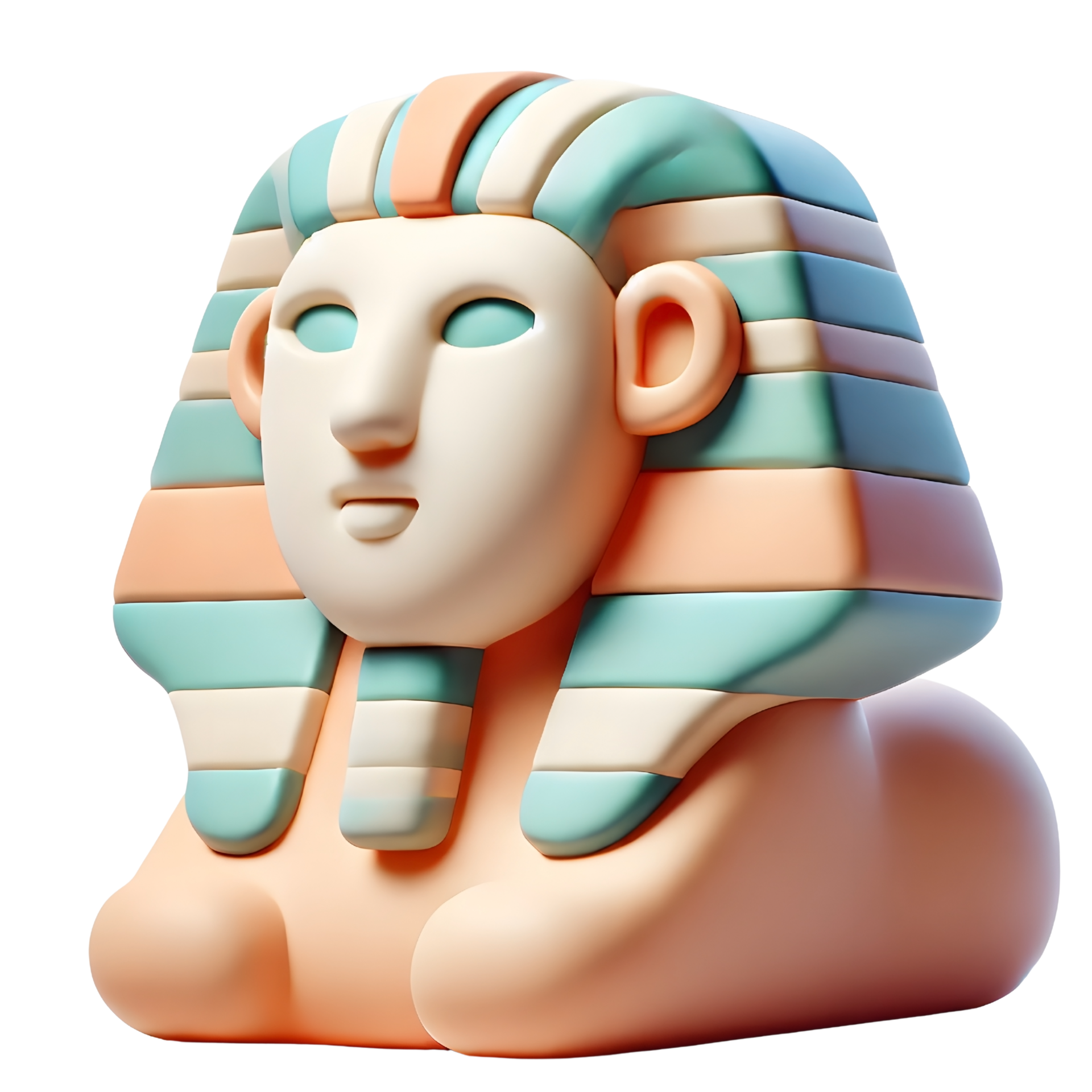 Sphinx 3d Icon Ancient Egypt Theme Illustration 46634997 PNG