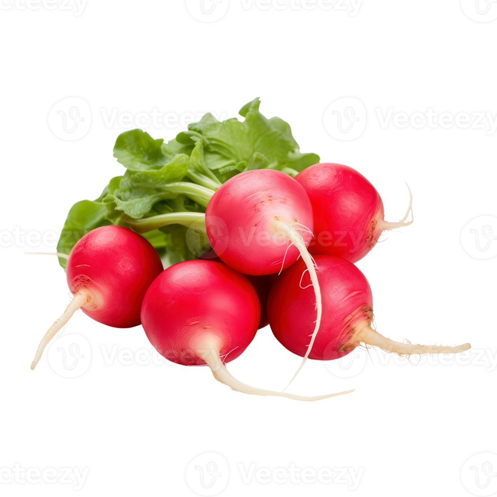 a bunch of radishes on a transparent background png