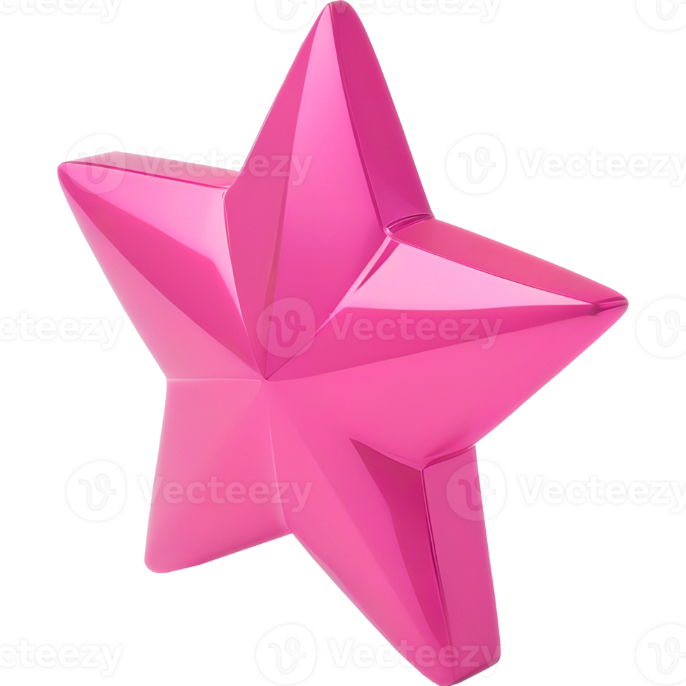 Star icon 3D png