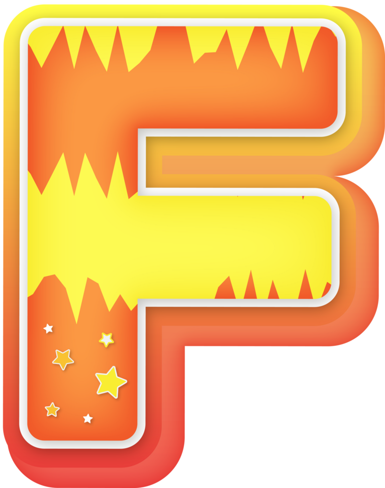Letter F, Fantasy Alphabet Letter Text Effect png