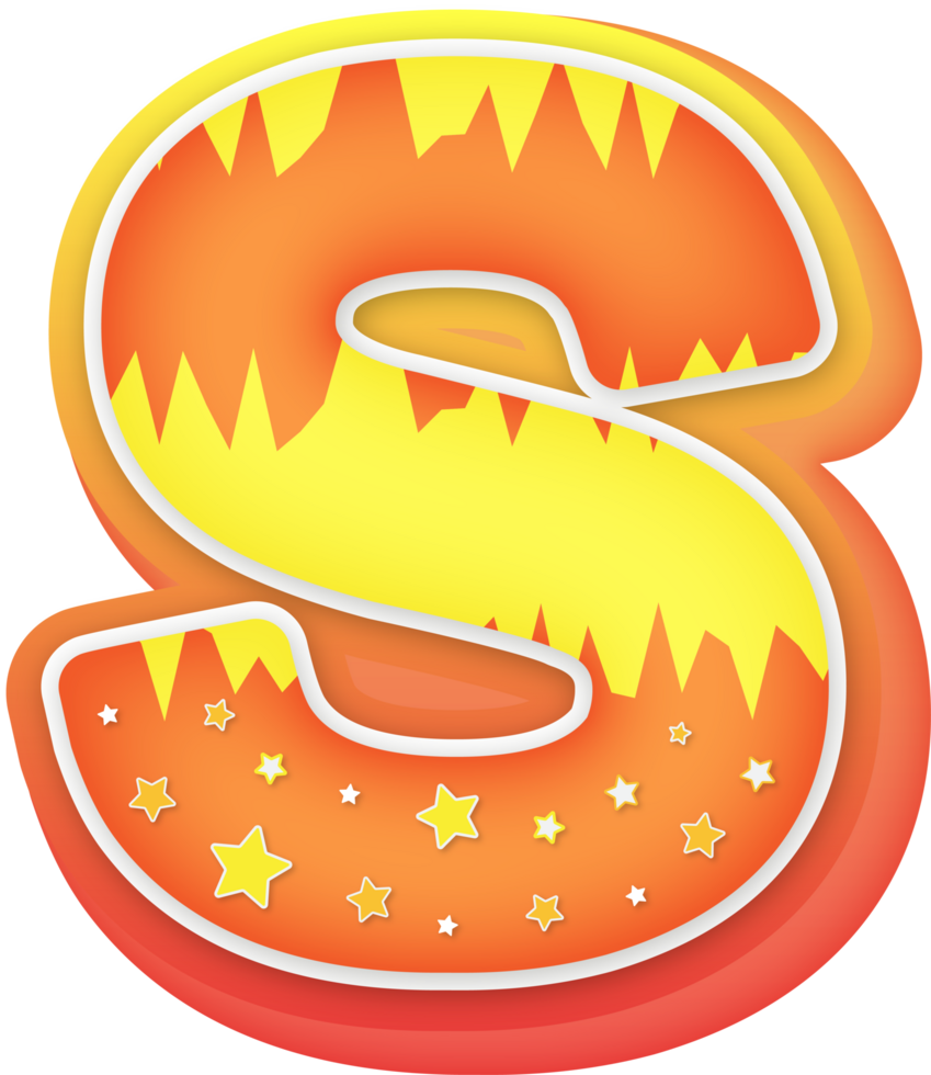 Letter S, Fantasy Alphabet Letter Text Effect png