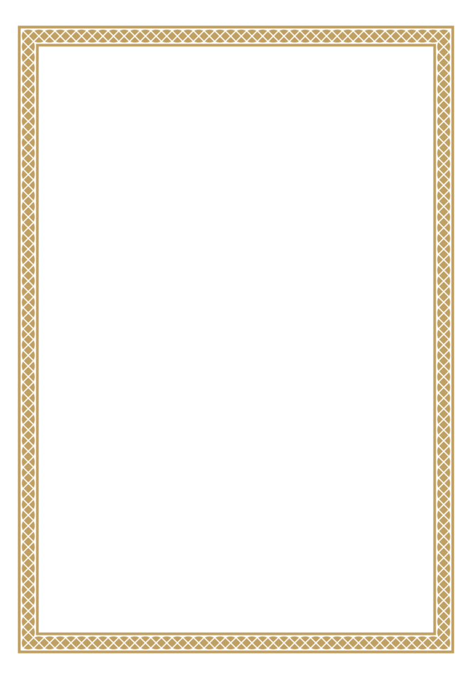 Decorative for borders on frames, used by placing text in the center, good for certificates, invitation cards, covers, etc. png