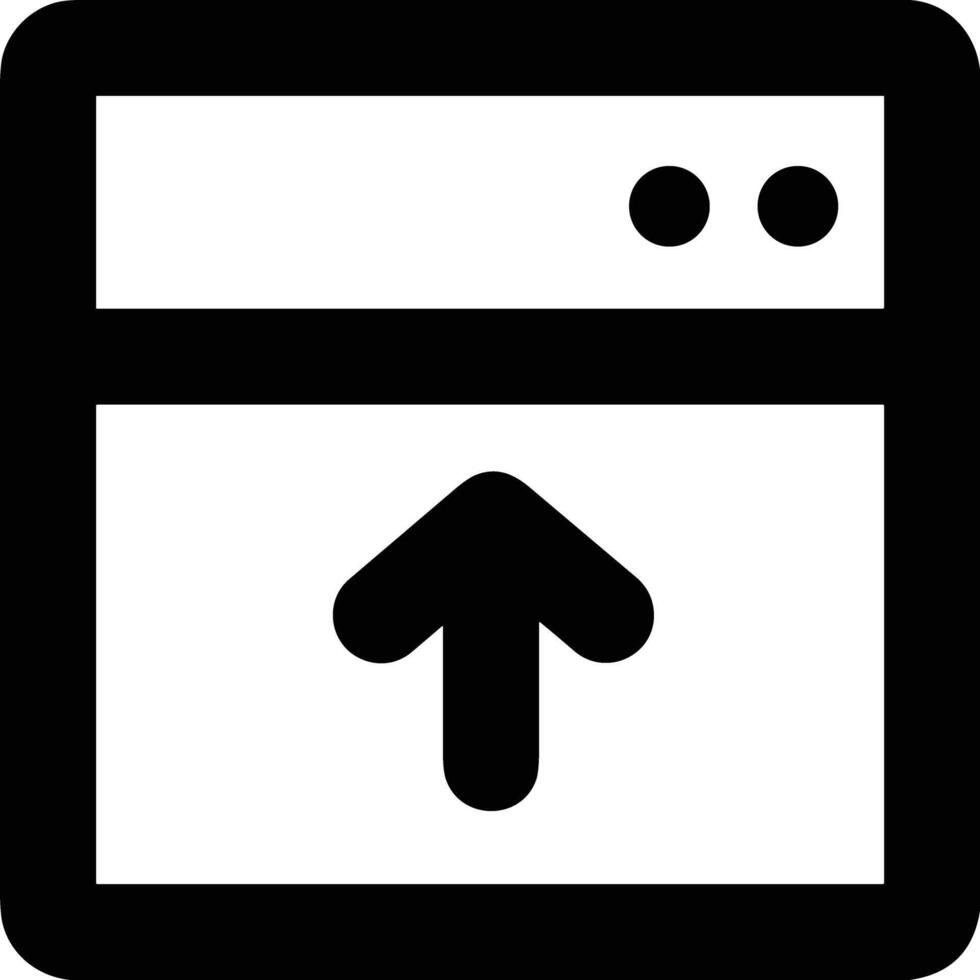 Upload icon symbol image vector