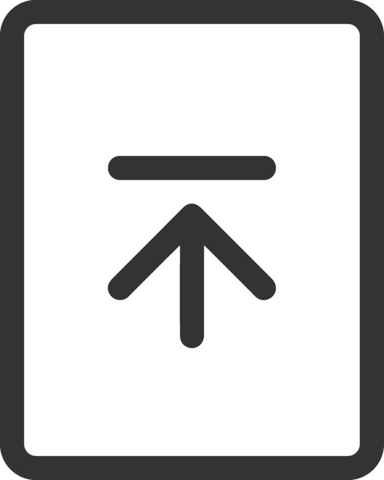 Upload icon symbol image vector