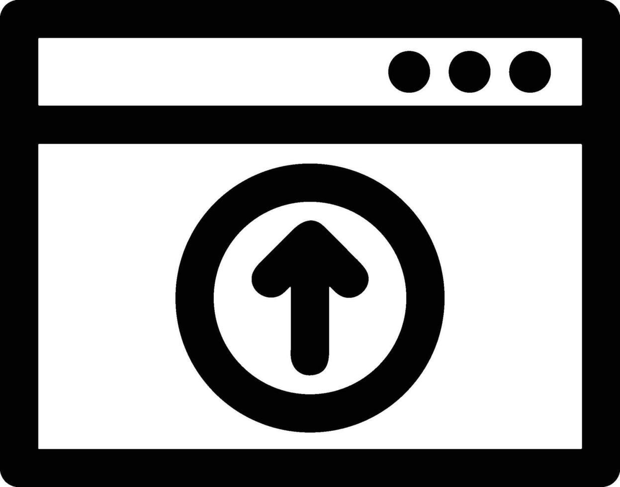 Upload icon symbol image vector