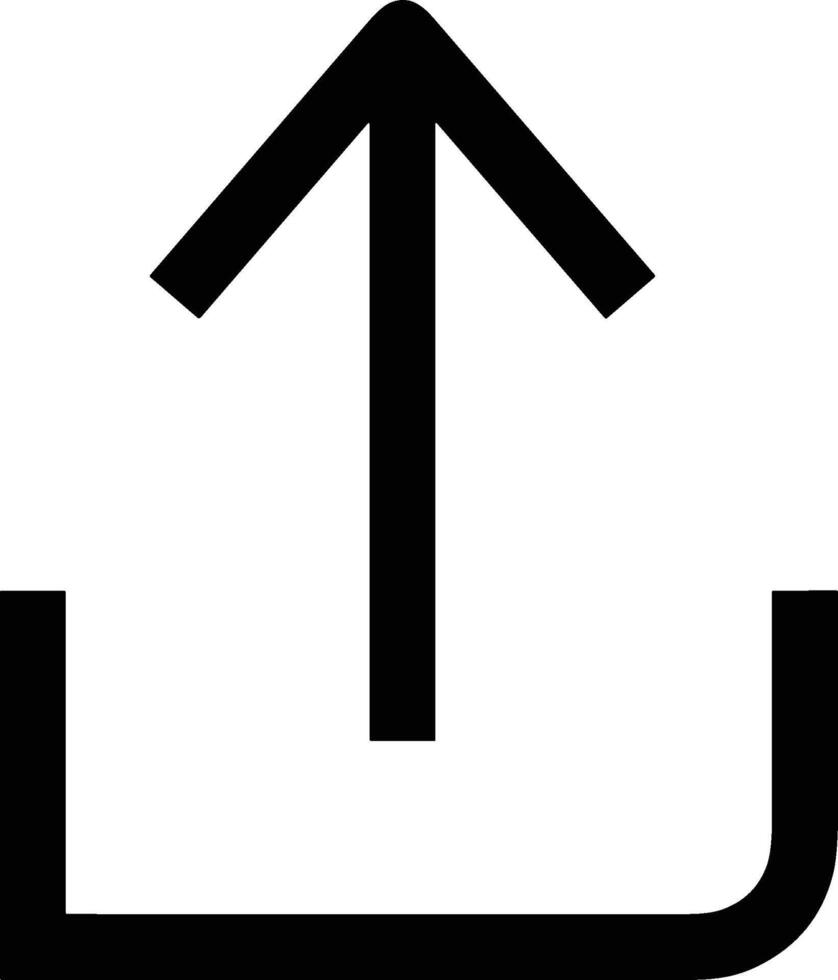 Upload icon symbol image vector
