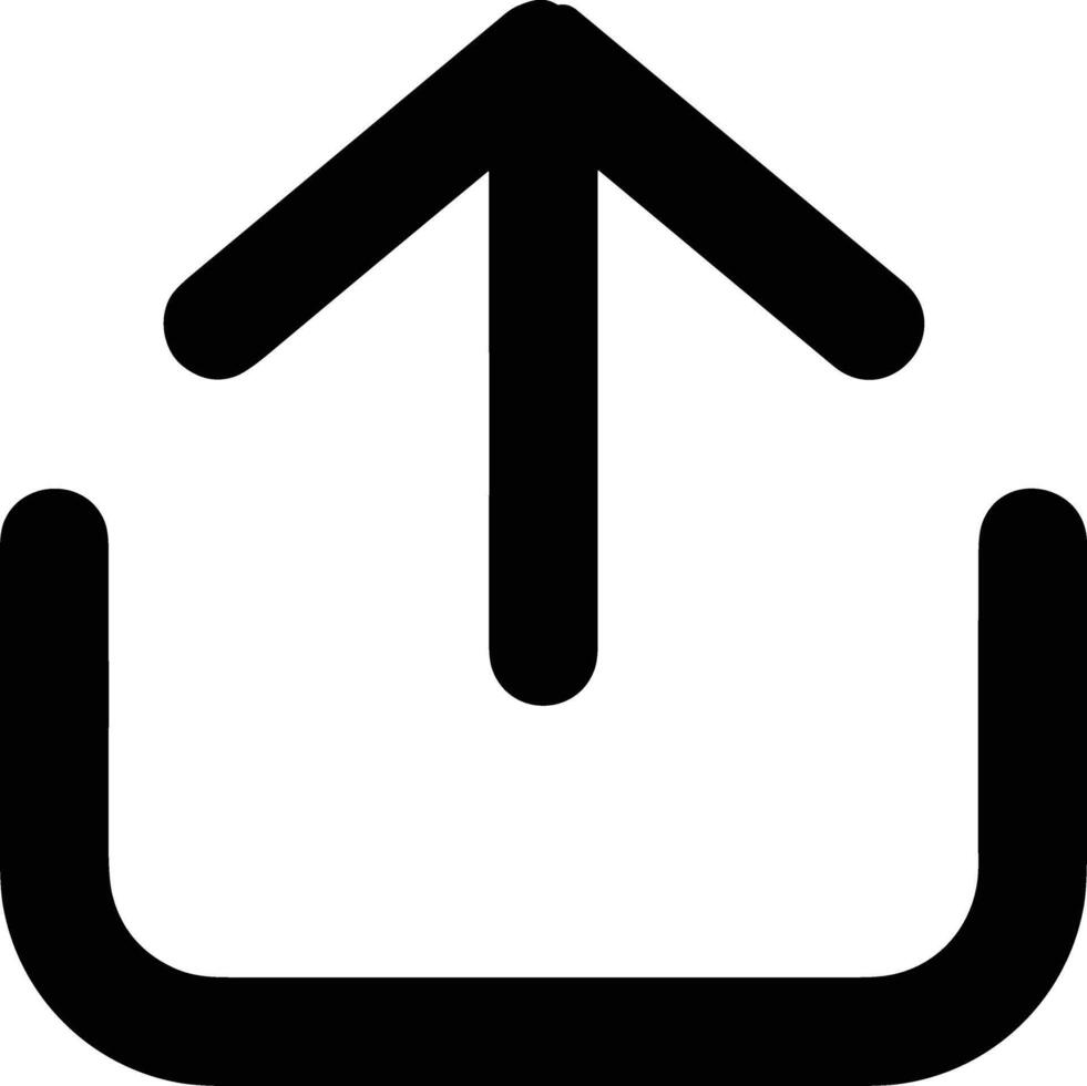 Upload icon symbol image vector