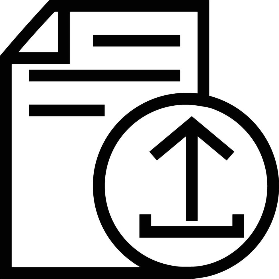 Upload icon symbol image vector