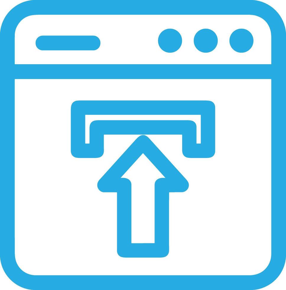 Upload icon symbol image vector
