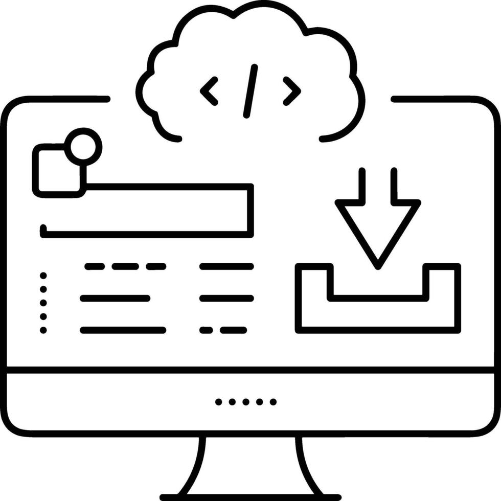 Upload icon symbol image vector
