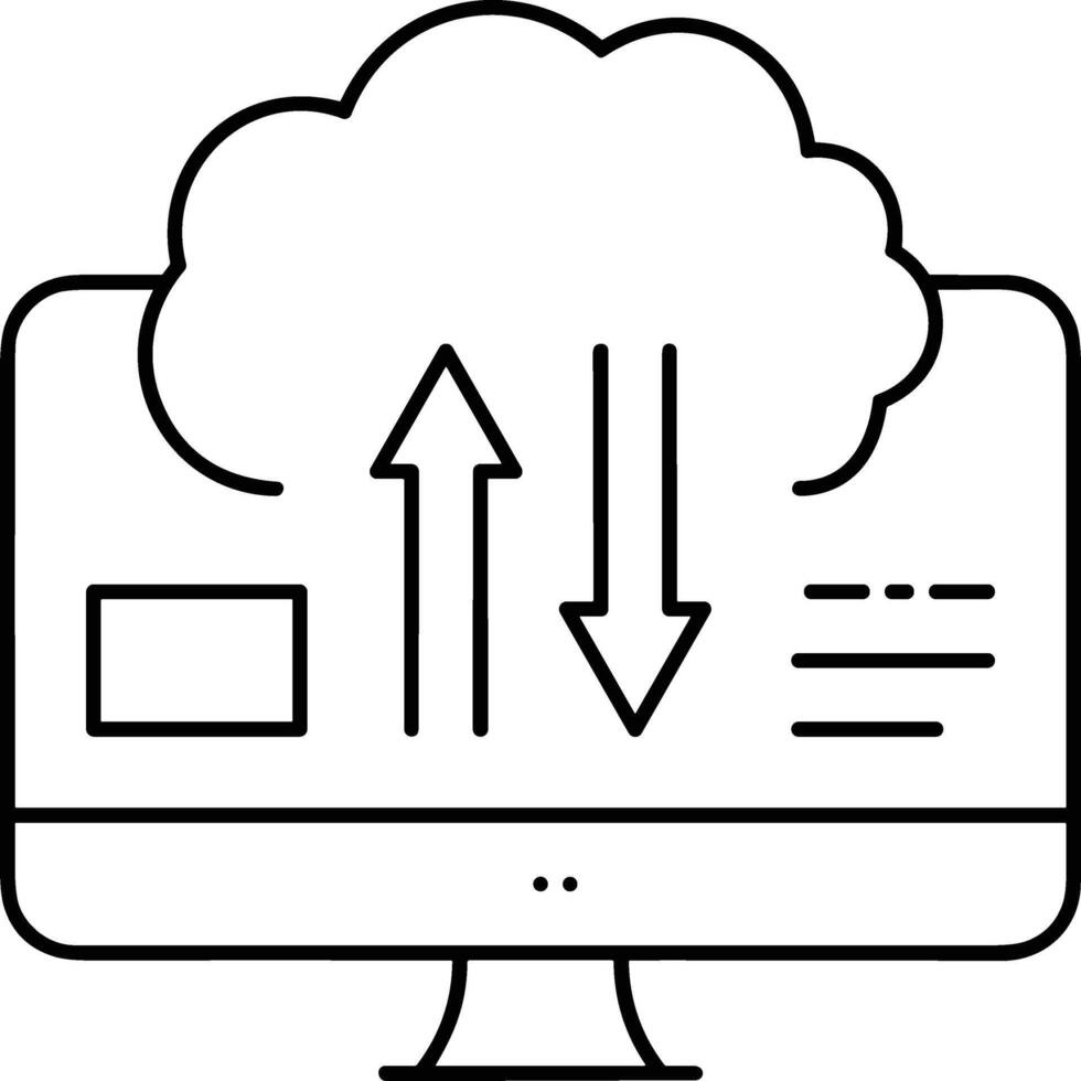 Upload icon symbol image vector