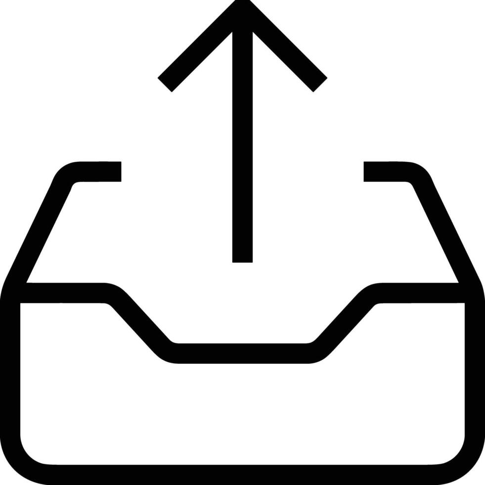 Upload icon symbol image vector