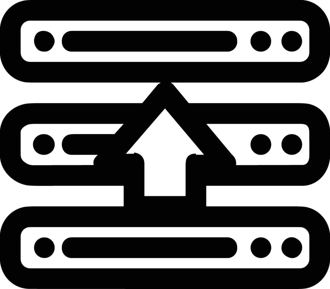 Upload icon symbol image vector