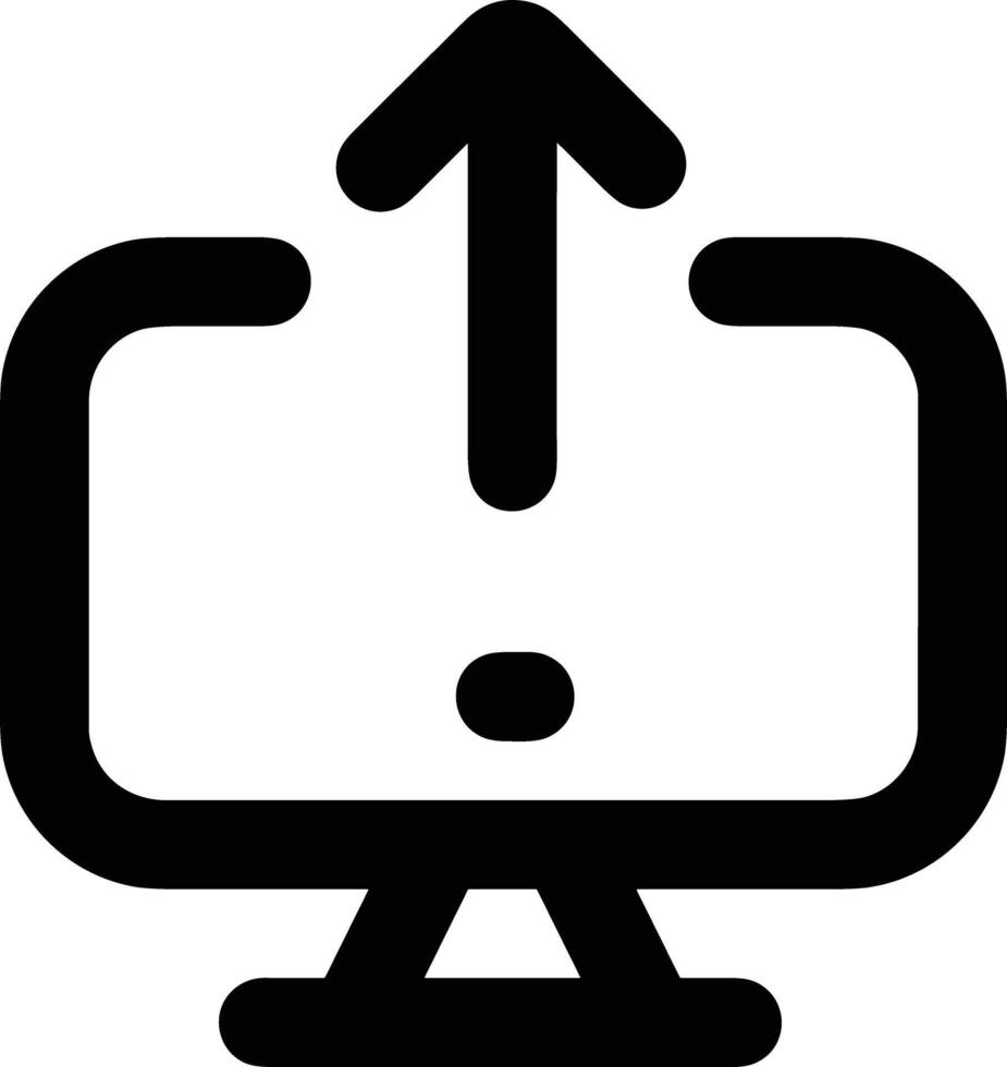Upload icon symbol image vector