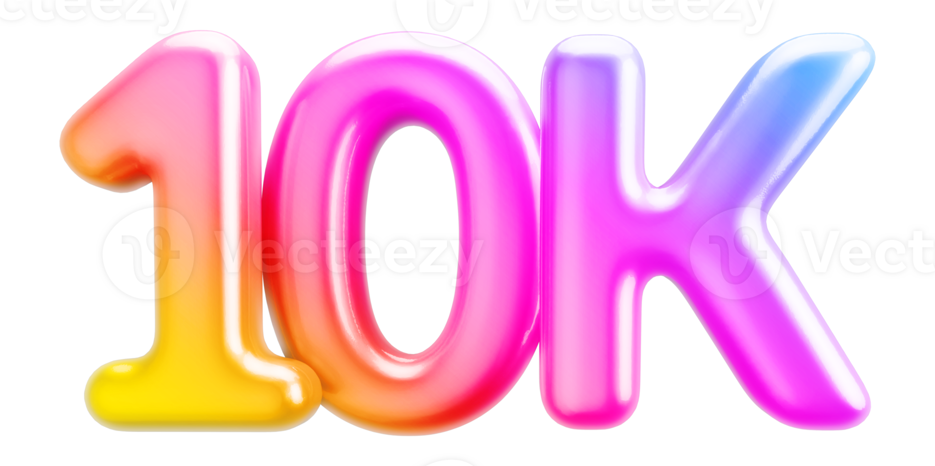 10k Followers Gradient png