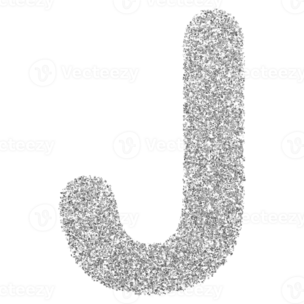 3D Font Letter J uppercase png