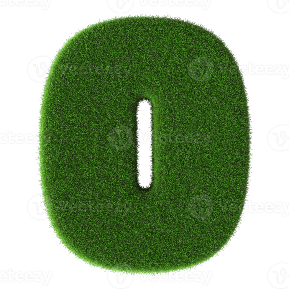 3D Font Letter O uppercase png