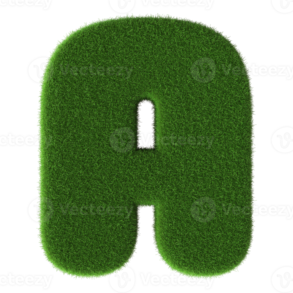 3D Font Letter A uppercase png