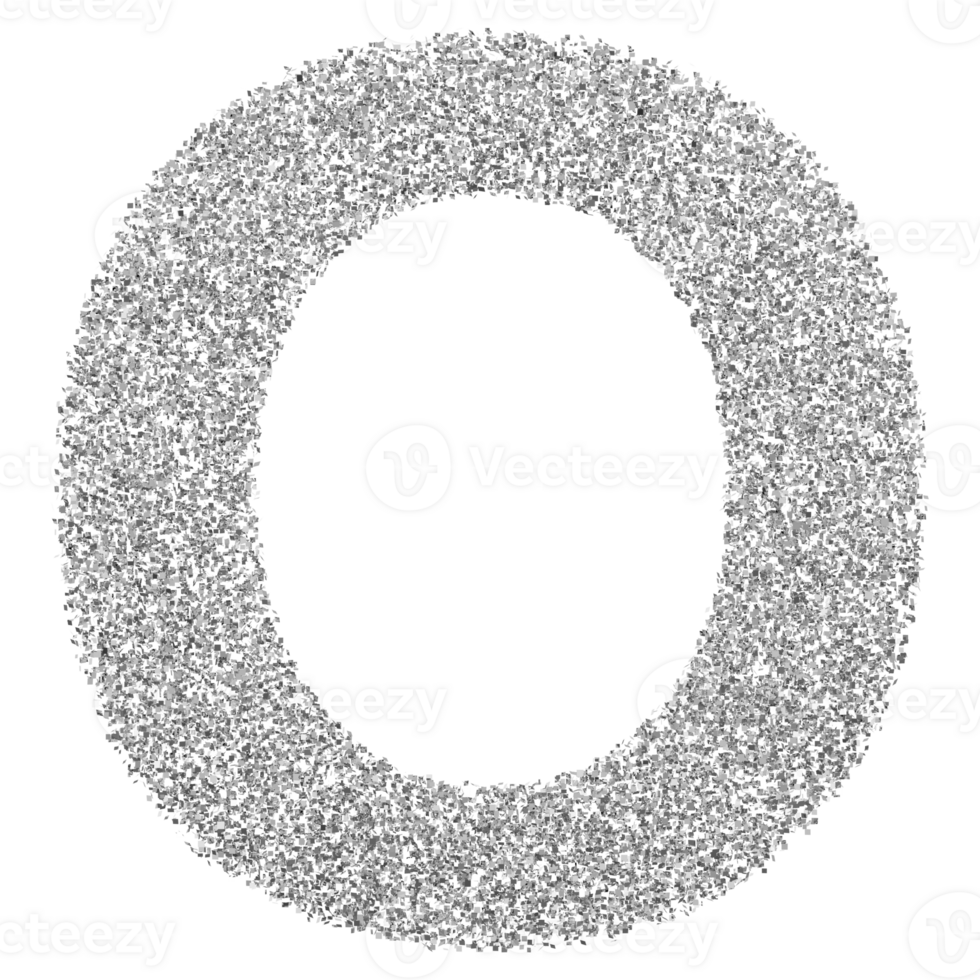 3D Font Letter O uppercase png