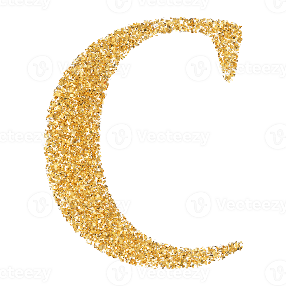 3D Font Letter C uppercase png