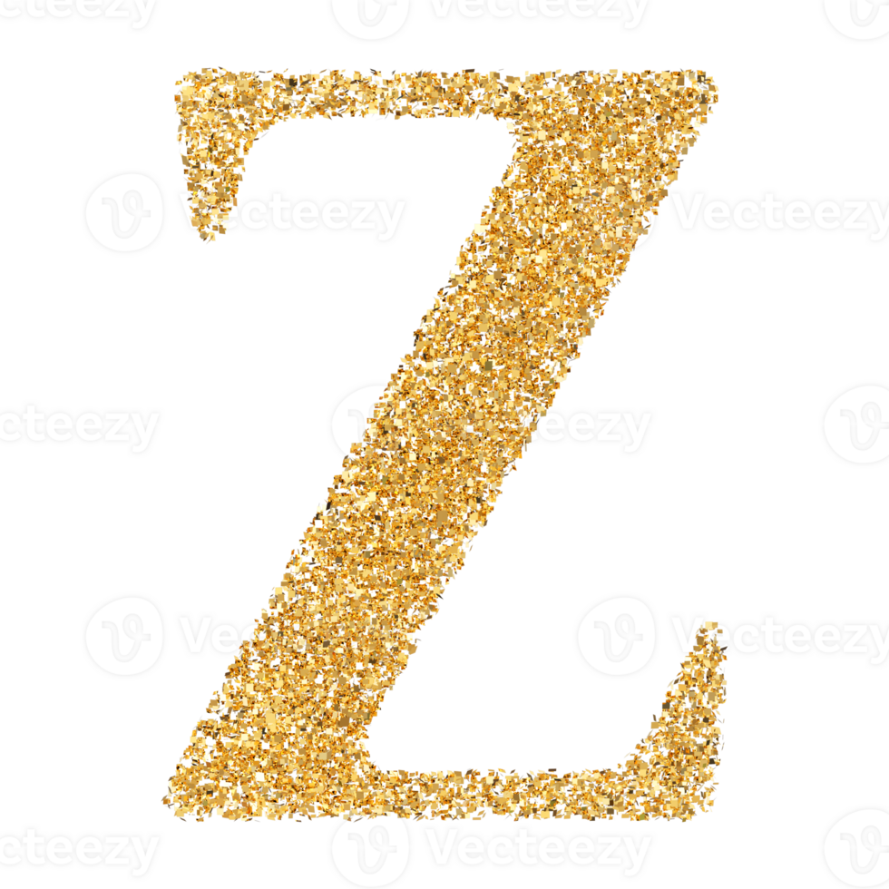 3D Font Letter Z uppercase png