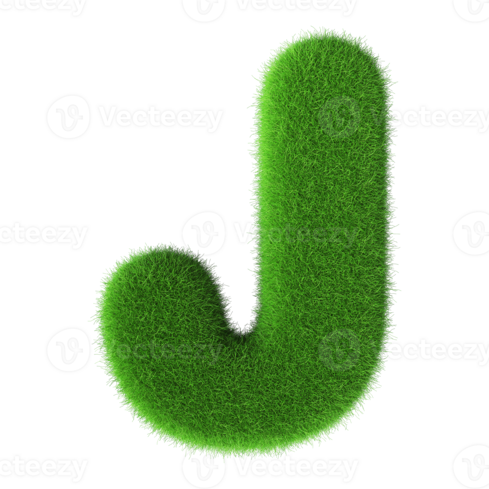 3D Font Letter J uppercase png