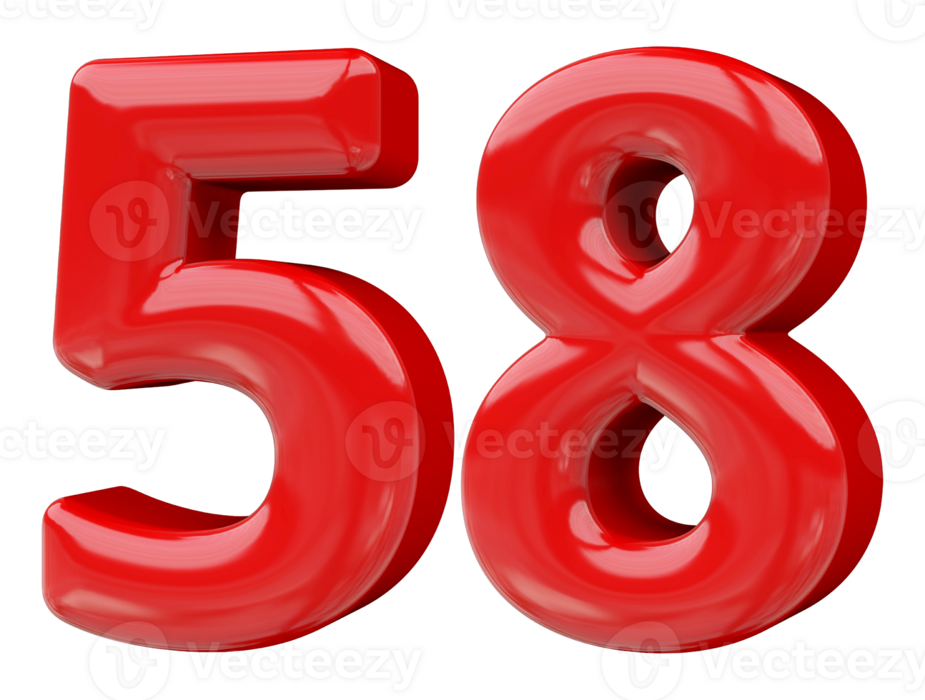 Red 3D Number 58 46645577 PNG disney-pixar-cars-32-various-piston-cup-race-cars-1-55-mattel-youtube