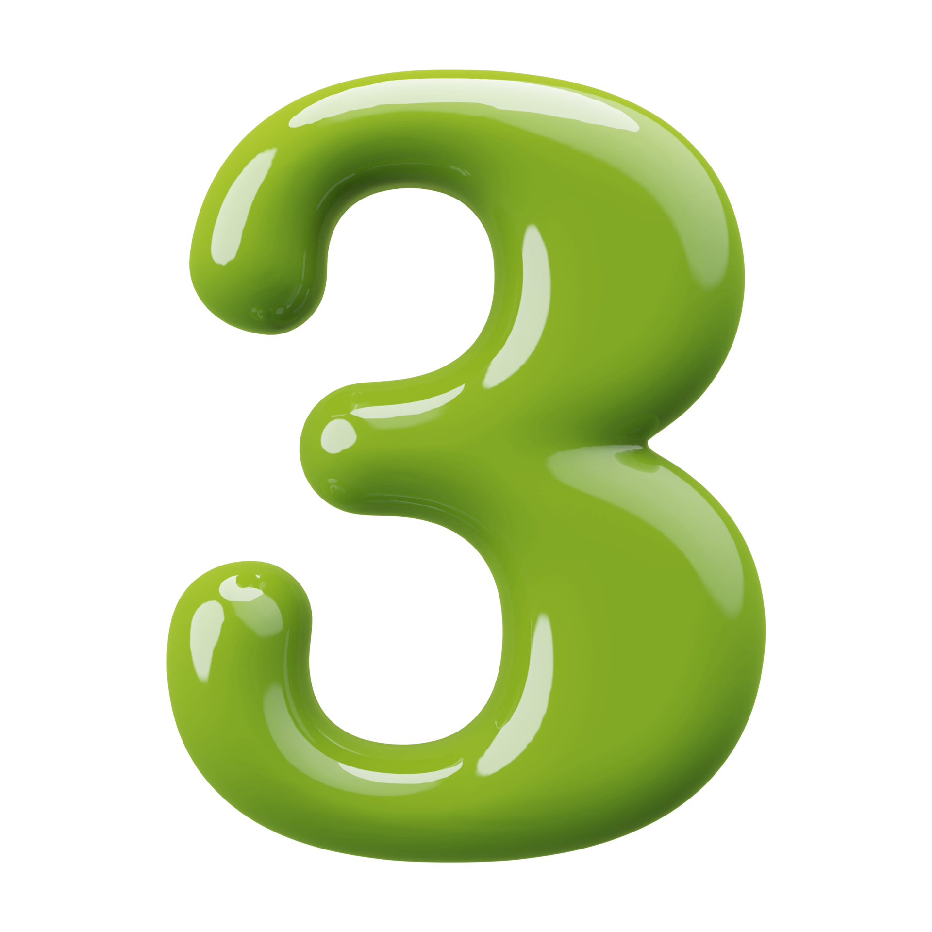 Green 3d Number 3 46646636 Png Green 3d Number 3 46646636 Png