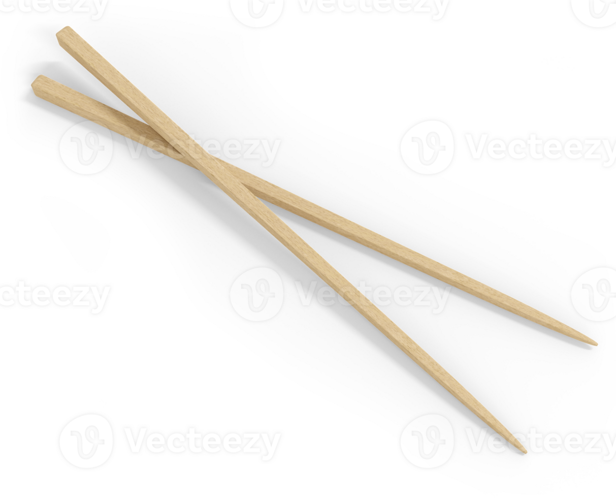 pair of wooden chopsticks png
