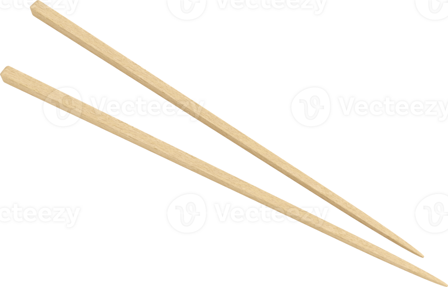pair of wooden chopsticks png