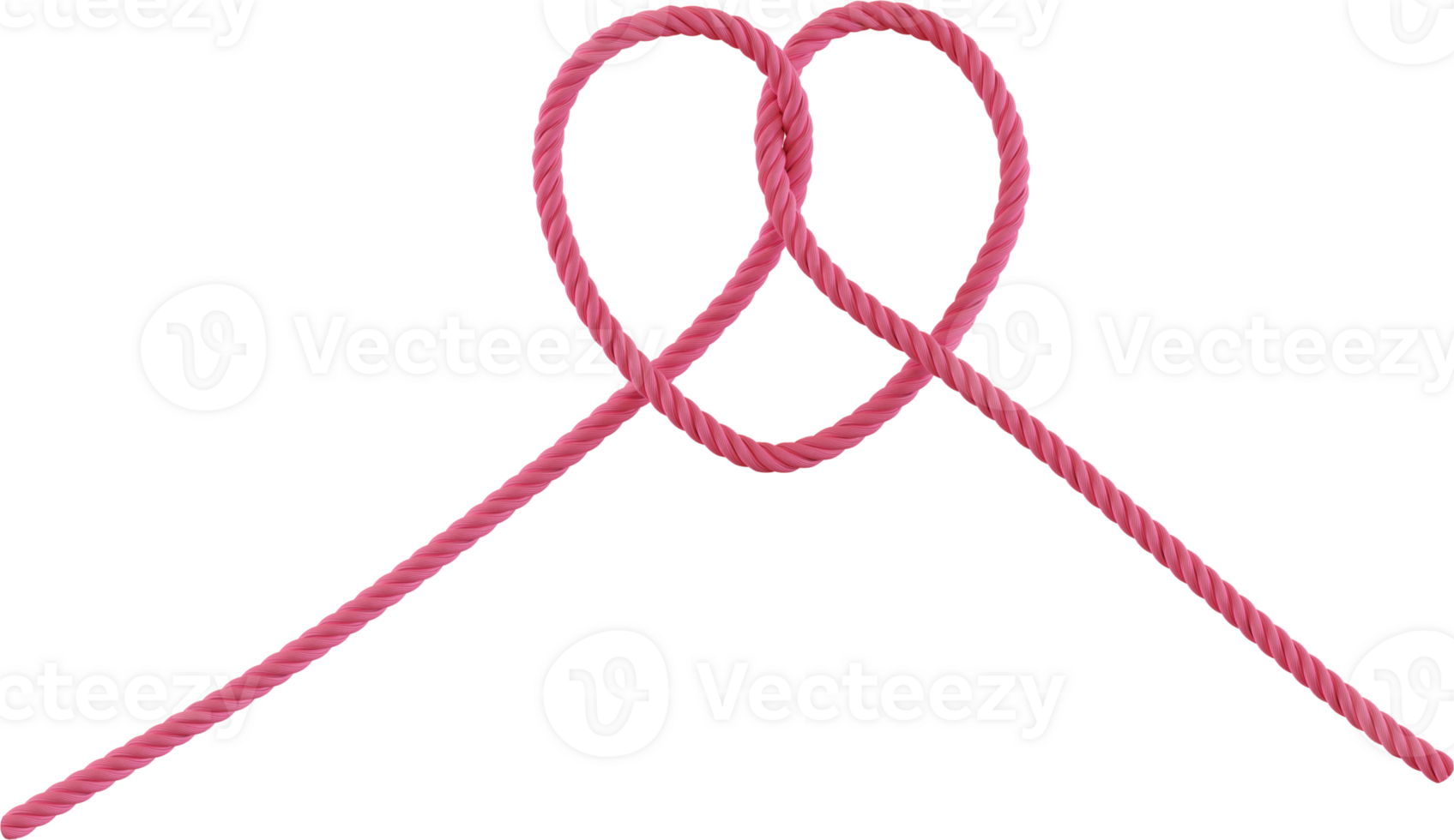 rope heart knot png