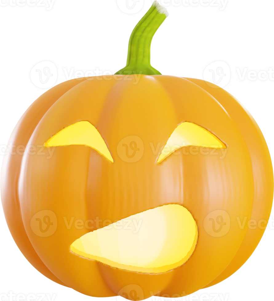 cute halloween pumpkin face png