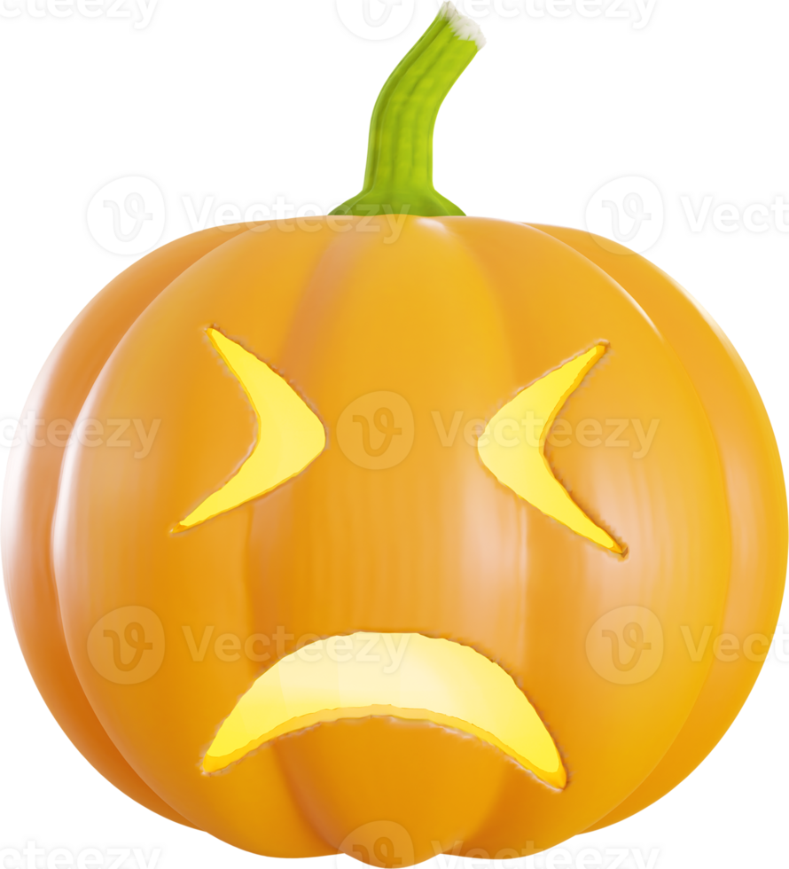 orange pumpkin emoticon png