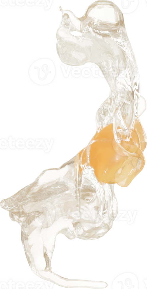 egg splash falling png