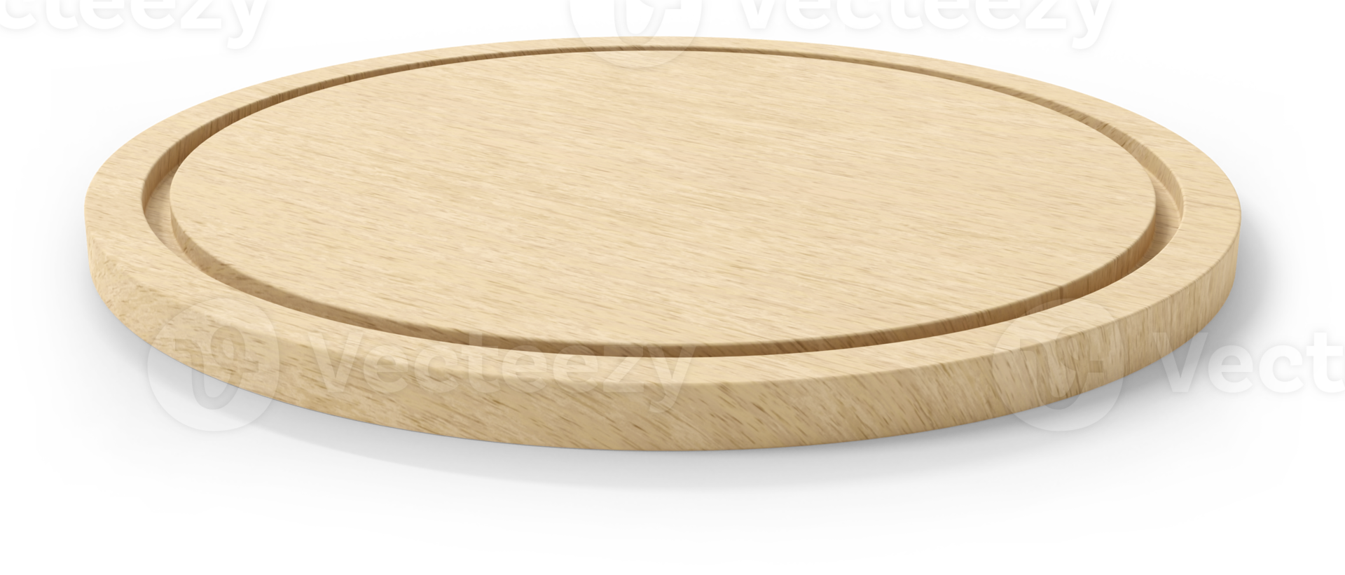 round wooden cutting board png