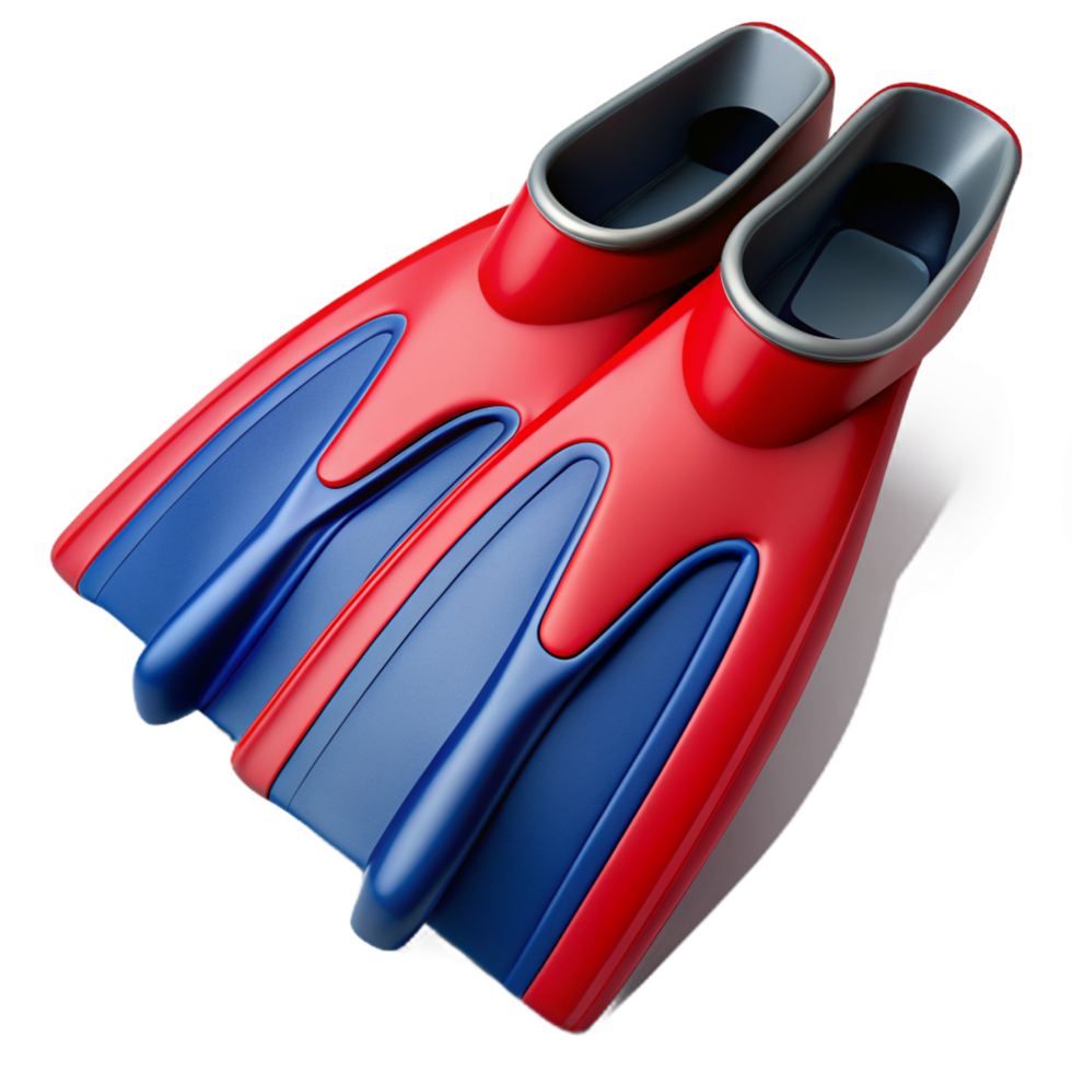 Diving Fins 3d Image png