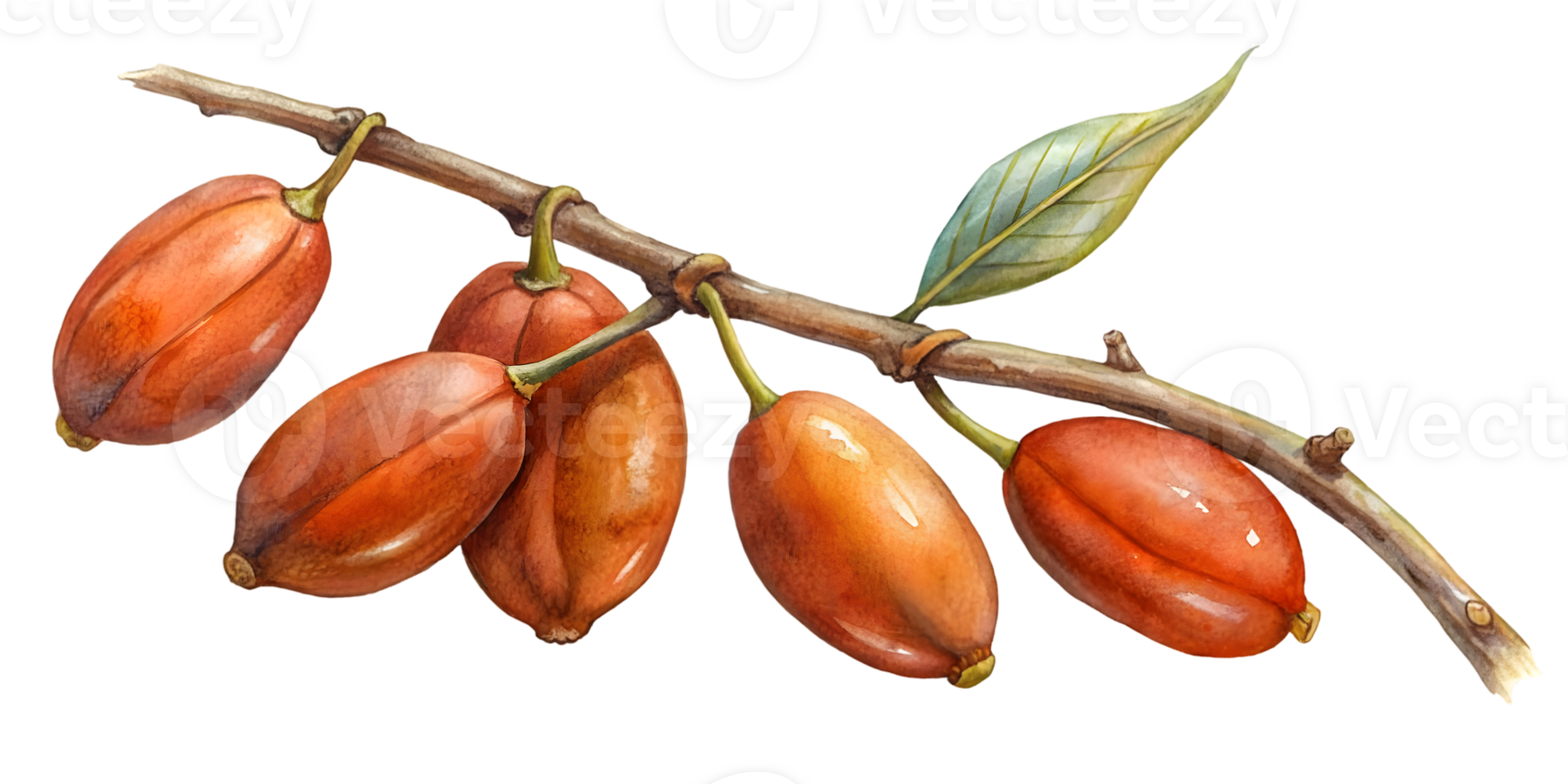 Branch with Tamarind - Isolated on Transparent Background png
