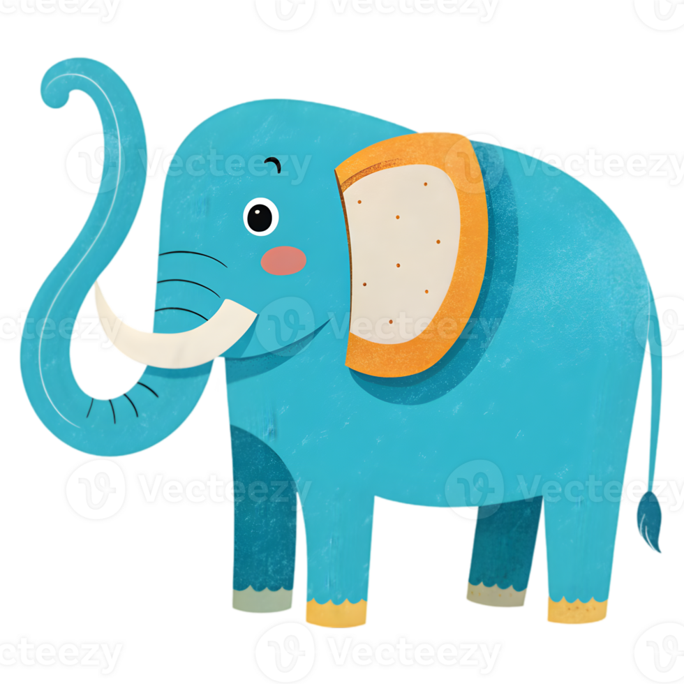 Elephant - Isolated on Transparent Background png