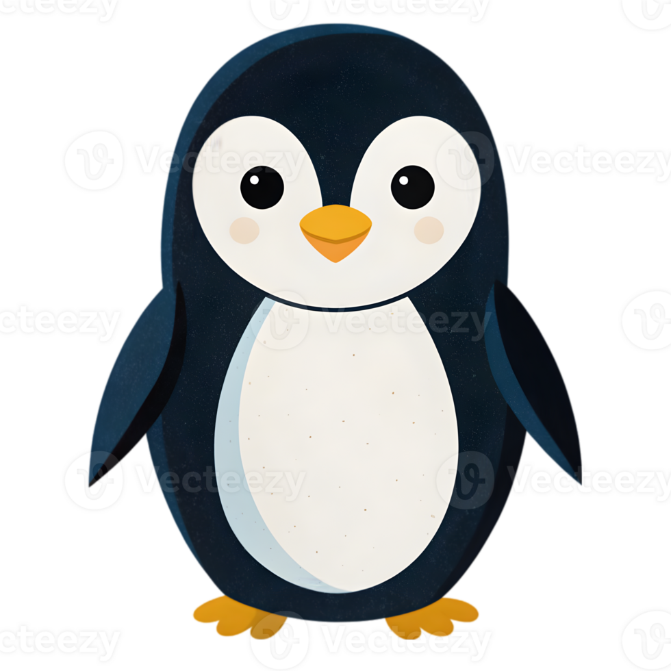 Penguin - Isolated on Transparent Background png