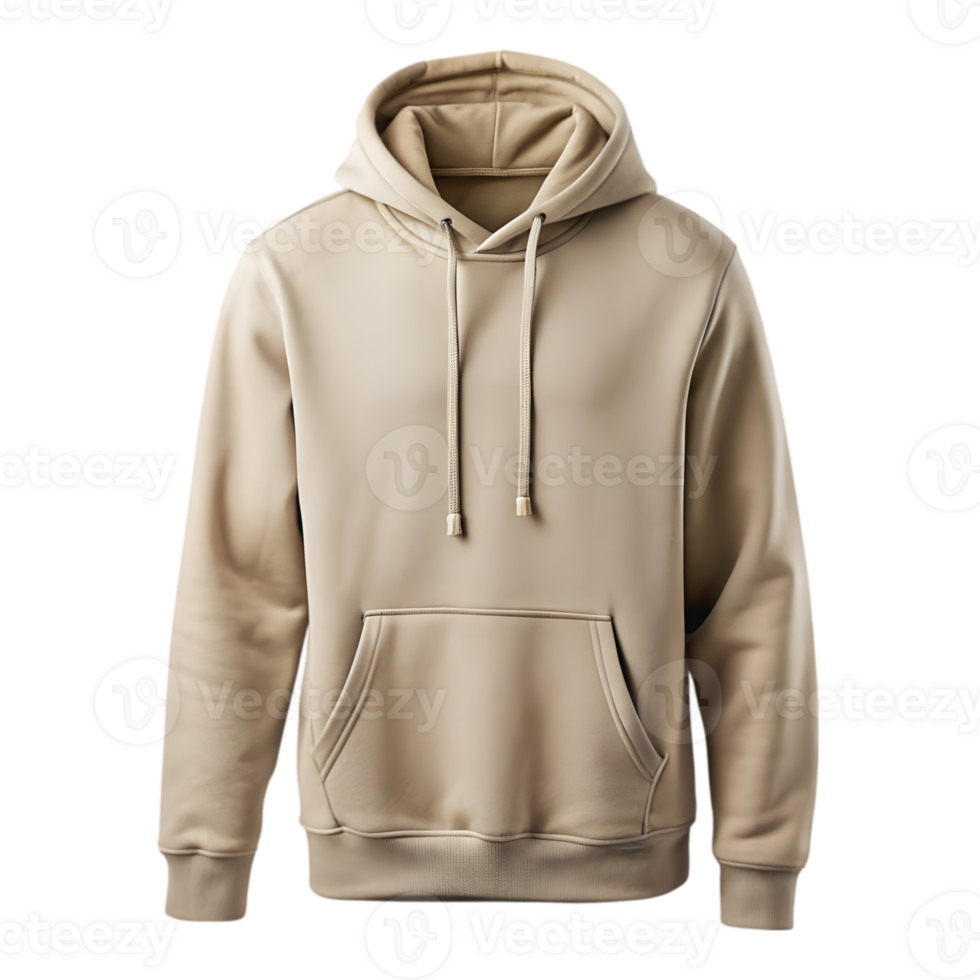 Sand Hoodie - Isolated on Transparent Background png