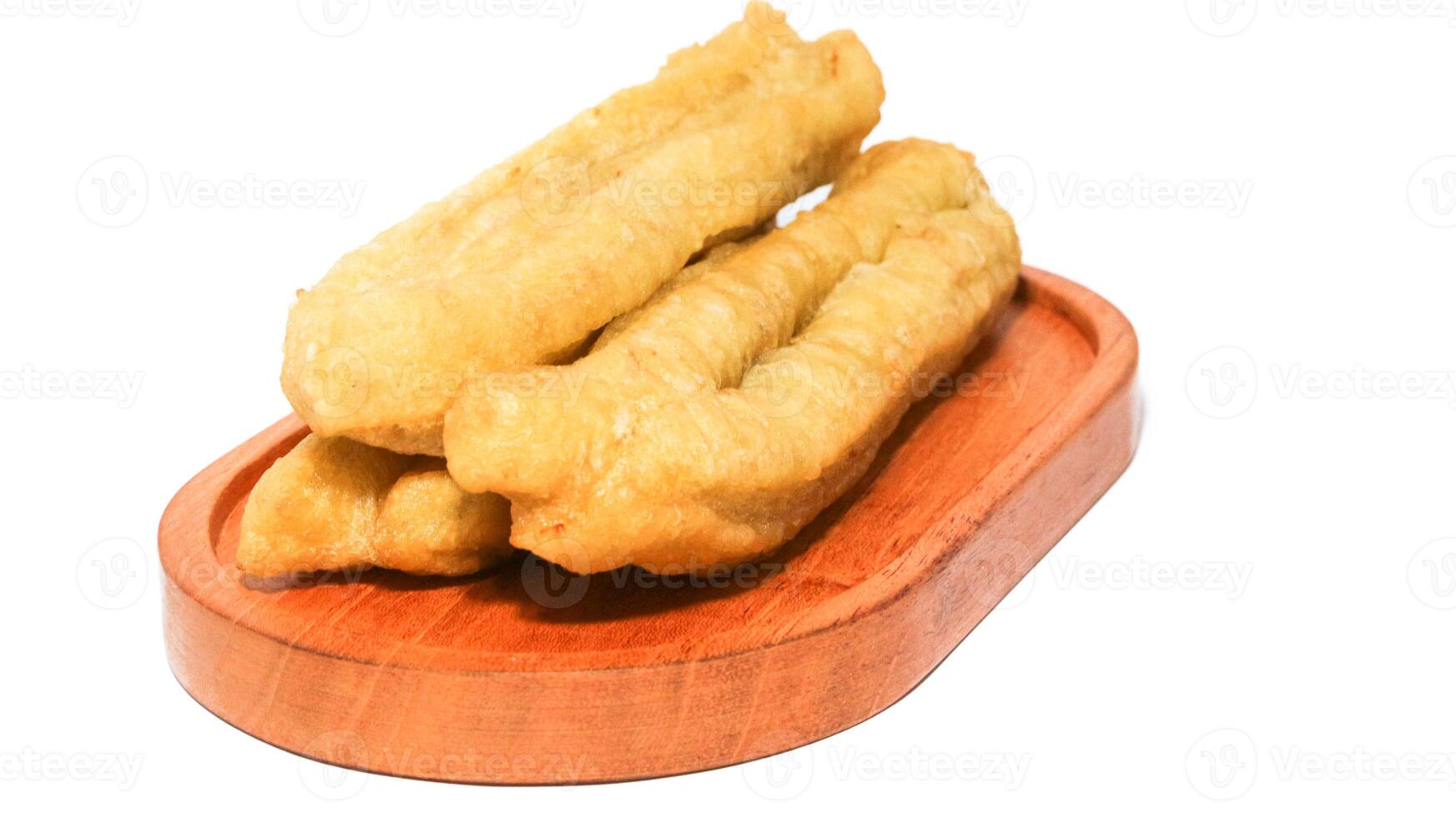 Youtiao or Cahkwe, Cakwe, Kueh, Kuay, Chinese Donut , Traditional Chinese Snack. photo