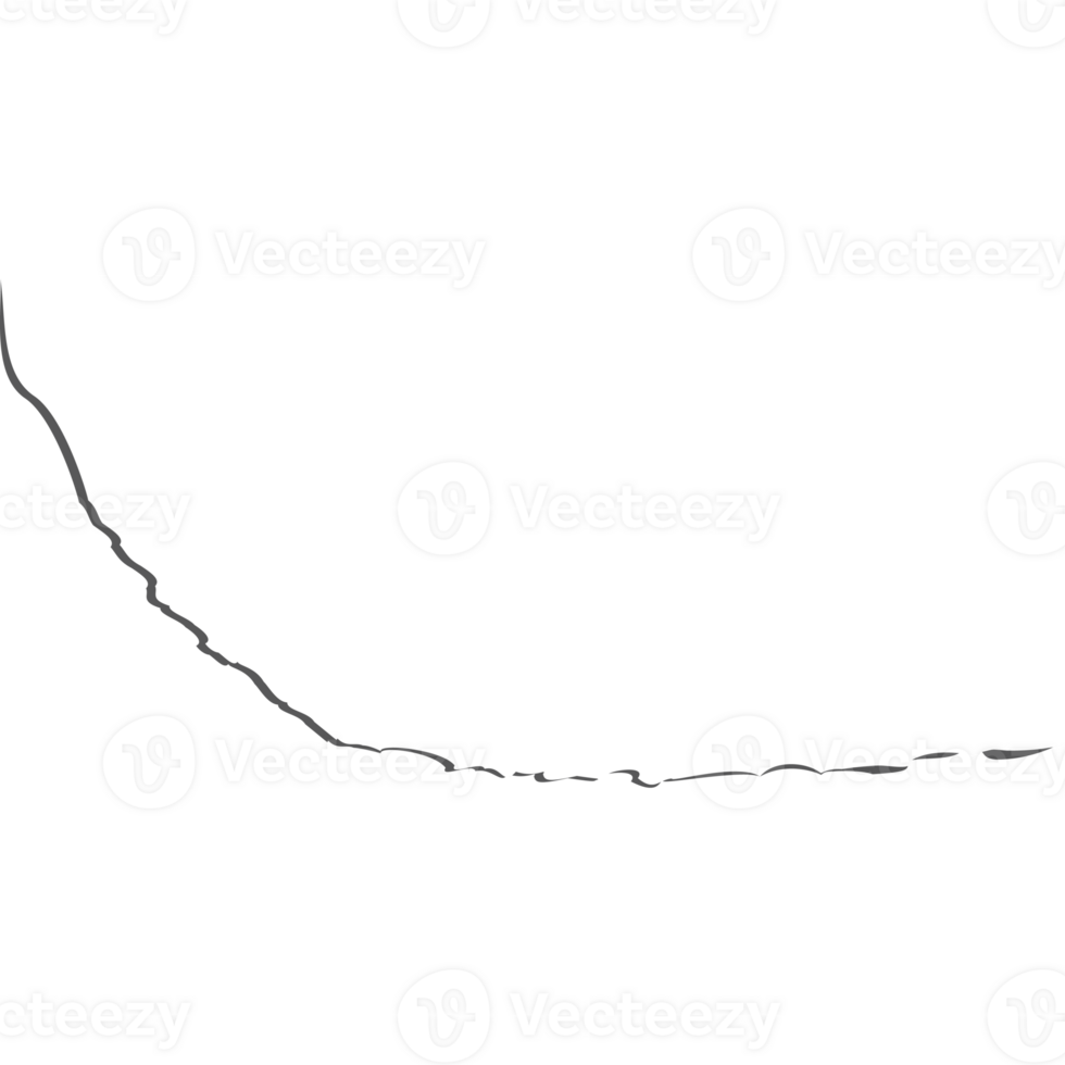 Torn paper page template png
